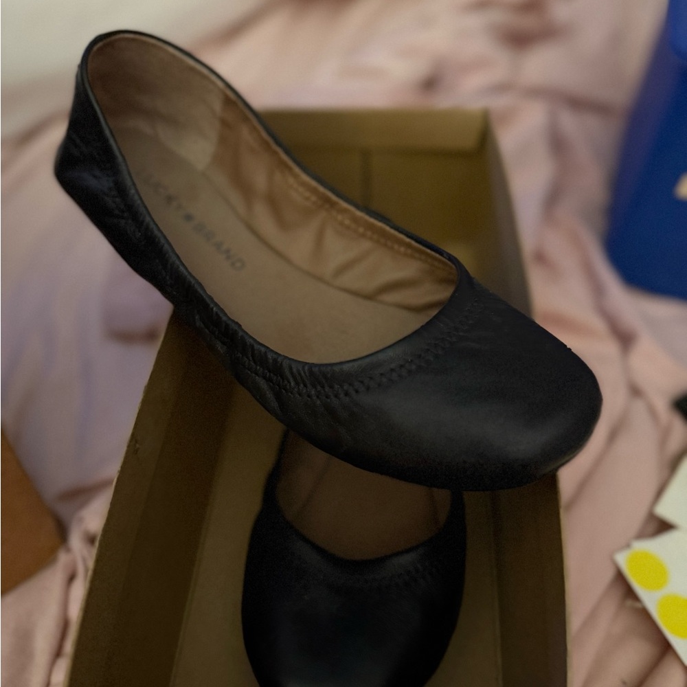 Lucky Brand Elegant Black Flats
